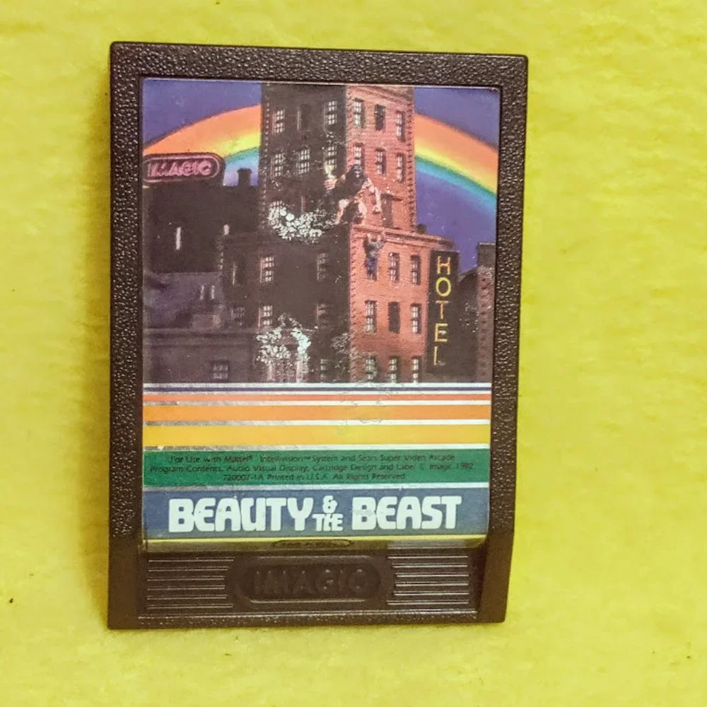 IMAGIC 1982 Beauty & the Beast Game Cartridge